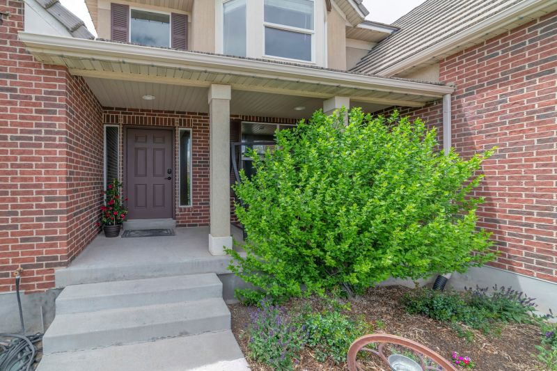 Durable Concrete Entryway